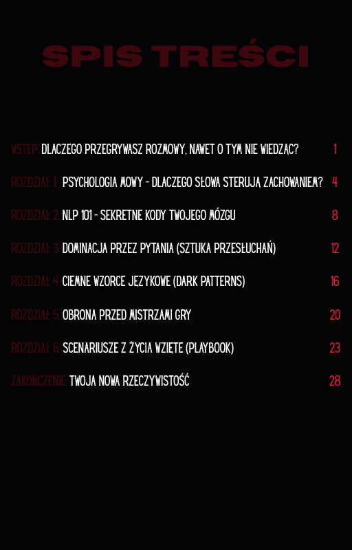 SŁOWA, KTÓRE RZĄDZĄ - EBOOK O DOMINACJI WERBALNEJ I PSYCHOLOGII WPŁYWU