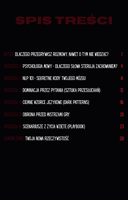 SŁOWA, KTÓRE RZĄDZĄ - EBOOK O DOMINACJI WERBALNEJ I PSYCHOLOGII WPŁYWU